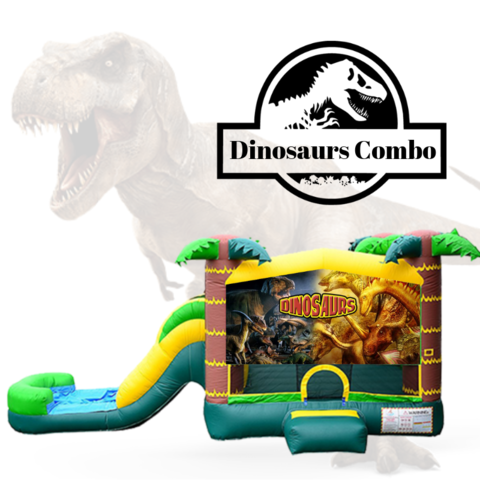 C22 Dinosaurs Bounce Combo (5 IN 1) WET/DRY COMBO C22 Dinosaurs Bounce Combo (5 IN 1) WET/DRY COMBO