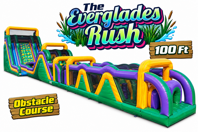 The Everglades Rush – 100Ft Obstacle Course The Everglades Rush – 100Ft Obstacle Course