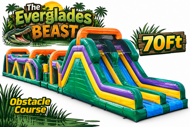 OC14 - The Everglades Beast โ 70Ft Obstacle Course OC14 - The Everglades Beast โ 70Ft Obstacle Course