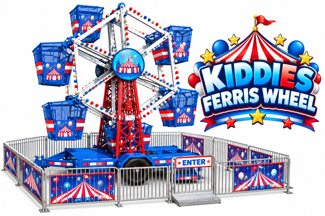Mini Kiddie Ferris Wheel Mini Kiddie Ferris Wheel