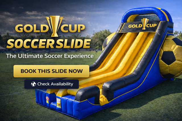Gold Cup Soccer Slide Gold Cup Soccer Slide