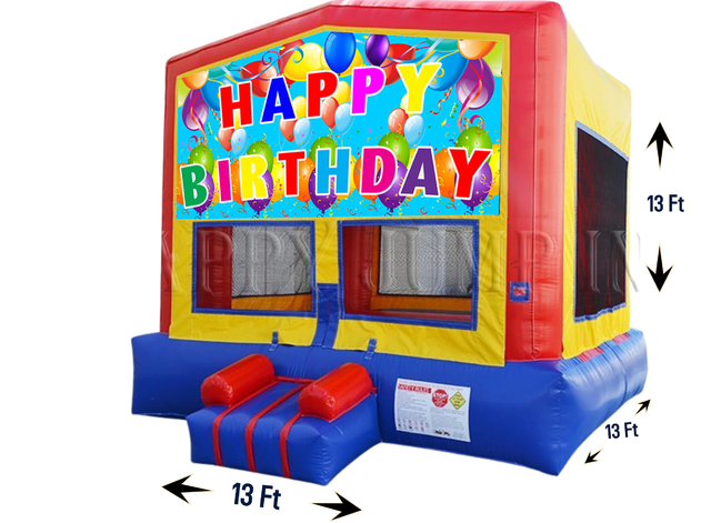 Happy Birthday Bounce House Happy Birthday Bounce House