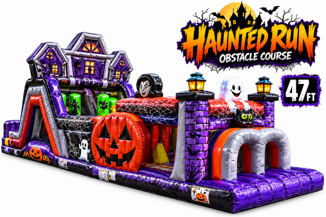 47FT The Haunted Run Obstacle Course 47FT The Haunted Run Obstacle Course