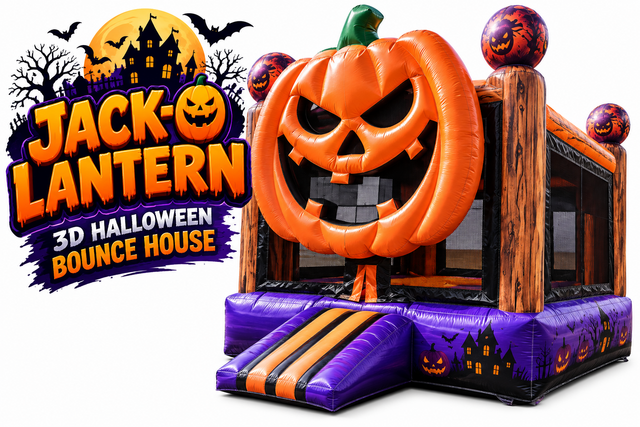 S5 - 3D Halloween Bounce House S5 - 3D Halloween Bounce House