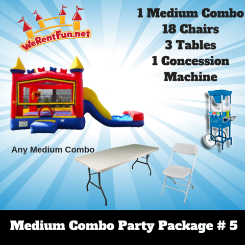 P16 Medium Combo Party Package 5 P16 Medium Combo Party Package 5