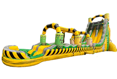S16 30Ft Double Lane MEGA Fall Water Slide S16 30Ft Double Lane MEGA Fall Water Slide