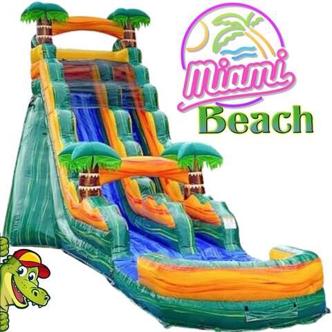22 FT Miami Beach Water Slide 22 FT Miami Beach Water Slide