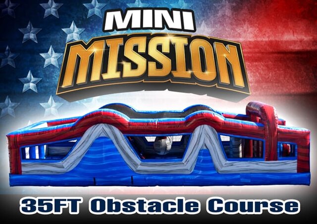 35Ft The Mini Mission Obstacle Course 35Ft The Mini Mission Obstacle Course
