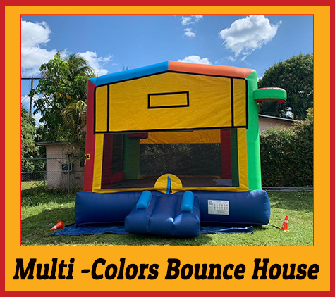 B01 Mega multi-Colors Bounce House B01 Mega multi-Colors Bounce House