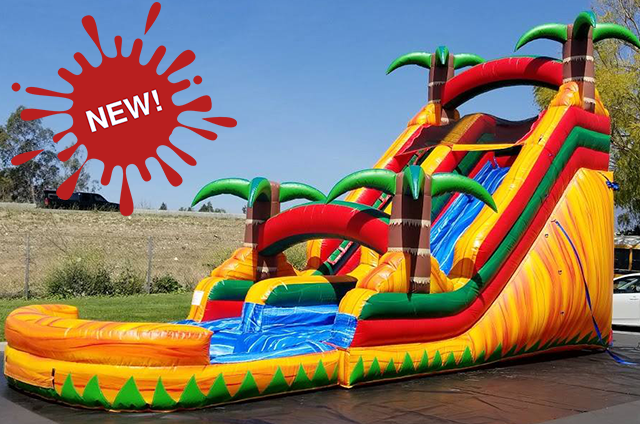 S06 18' Tropical Fire - Water Slide S06 18' Tropical Fire - Water Slide