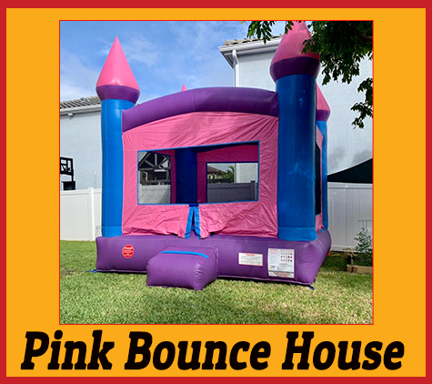 B04 Crossover Pink Bounce House B04 Crossover Pink Bounce House