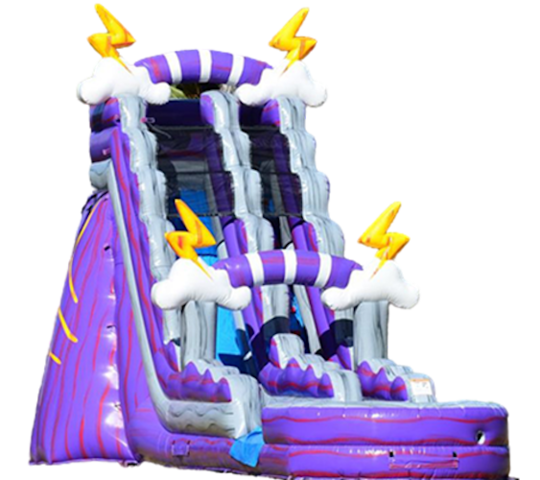 R48/73 - 22FT Purple Thunder Water Slide R48/73 - 22FT Purple Thunder Water Slide