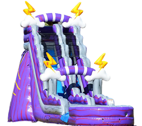 R48 - 22FT Purple Thunder Water Slide R48 - 22FT Purple Thunder Water Slide