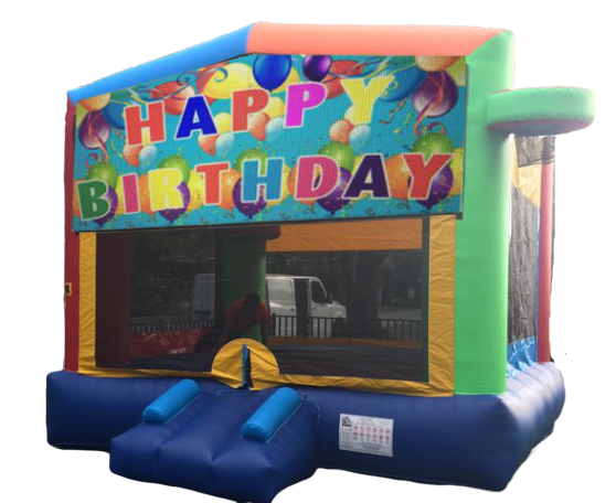 B08 Happy Birthday Bounce House B08 Happy Birthday Bounce House