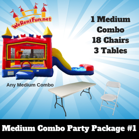 P12 Medium Combo Party Package # 1 P12 Medium Combo Party Package # 1