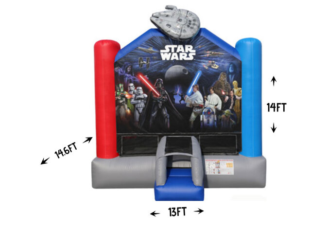 R2 - STAR WARS Bounce House 13 x 13