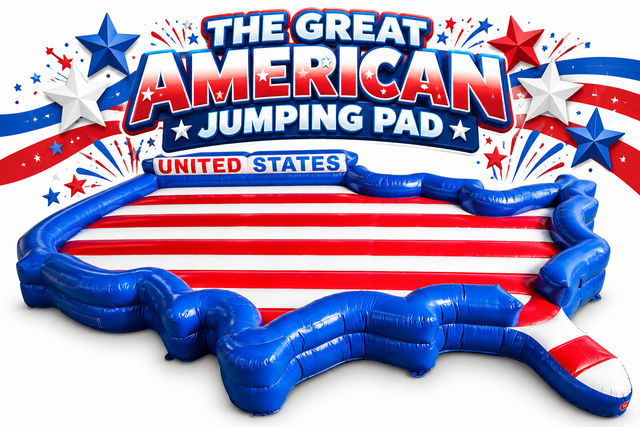 THE GREAT AMERICAN JUMPING PAD THE GREAT AMERICAN JUMPING PAD