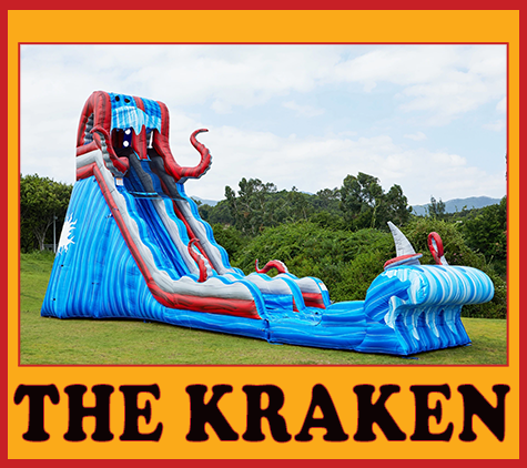 S12- 27ft The Kraken Water Slide S12- 27ft The Kraken Water Slide