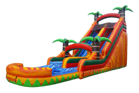 S06 18' Tropical Fire - Water Slide S06 18' Tropical Fire - Water Slide