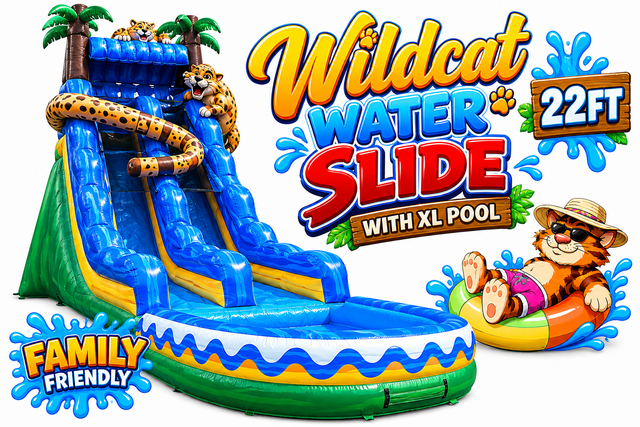 R105 22' WildCat Water Slide R105 22' WildCat Water Slide
