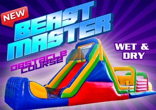 R1 - 50FT Beast Master Obstacle Course Wet & Dry <p><strong><span style='color: #ff00ff;'>Watch Video Inside</span></strong></p>