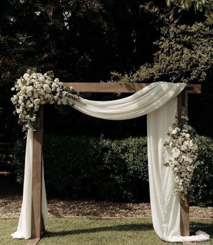Rustic Wood Wedding Arch Rustic Wood Wedding Arch