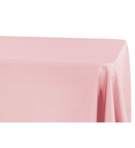 Dusty Rose Polyester Linen 90”x132” Dusty Rose Polyester Linen 90”x132”