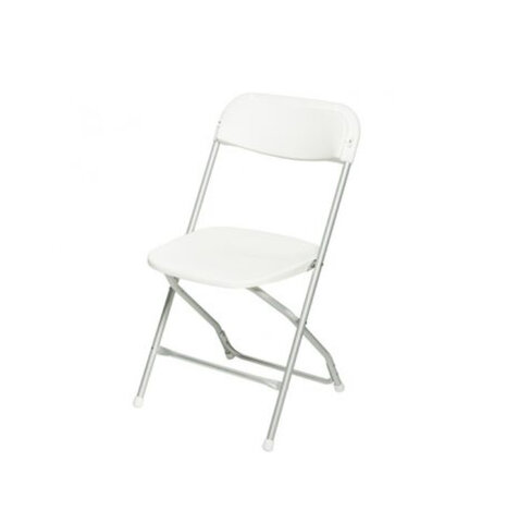 White Aluminum Folding Chair White Aluminum Folding Chair