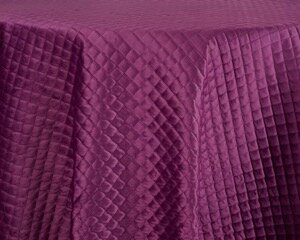 Quilted Velvet Waffle Plum 120 Quilted Velvet Waffle Plum 120