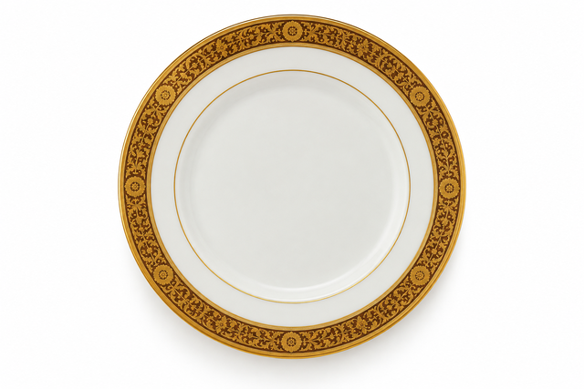 Victoria Gold Rim Salad Plate Victoria Gold Rim Salad Plate