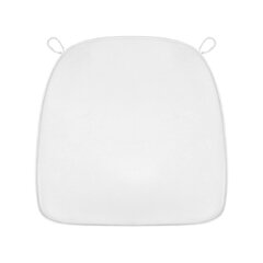 Polyester Chair Cushion - White