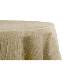 Accordion Crinkle Taffeta Champagne 120