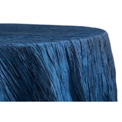 Accordion Crinkle Taffeta Navy Blue 132