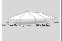 40' X 80' Tent