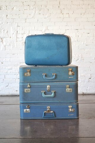 Blue Luggage Blue Luggage