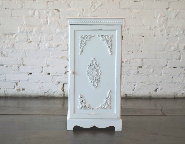 Vintage White Cabinet Vintage White Cabinet