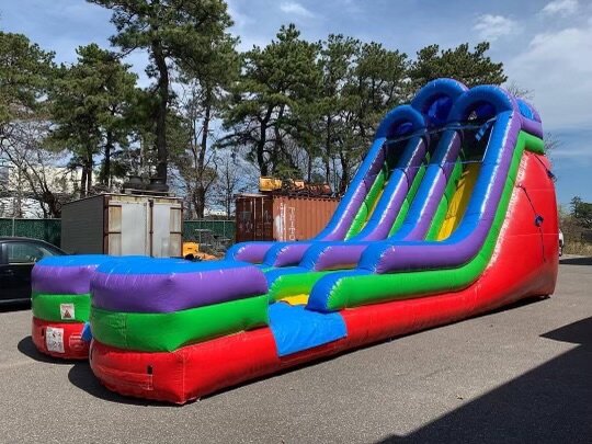 19' Retro Splash Double (DRY) Slide 19' Retro Splash Double (DRY) Slide