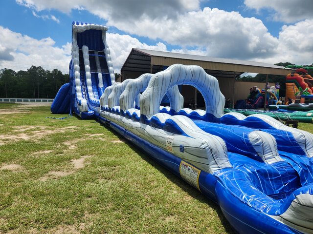 32ft Laguna Dual Lane Slip n Slide Pool 32ft Laguna Dual Lane Slip n Slide Pool