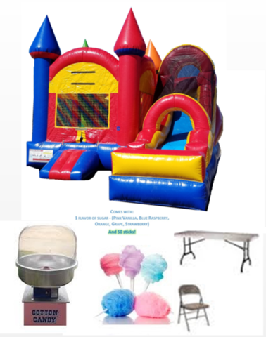 Castle with Slide Combo (dry) Package Castle with Slide Combo (dry) Package