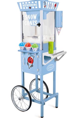 Snow Cone Machine & Vintage Cart w/Supplies for 50 Guests Snow Cone Machine & Vintage Cart w/Supplies for 50 Guests
