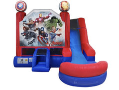 Avengers Superhero 6 in 1 Combo Bounce House Dry