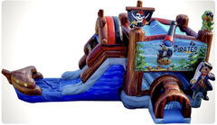 Pirate Combo 3 In 1 Bounce House Dry 