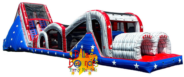 77 ft All American Extreme Rush Obstacle Course 77 ft All American Extreme Rush Obstacle Course