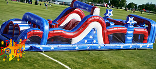 40ft Old Glory Obstacle Course