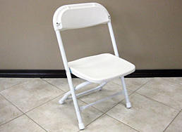 Folding Chair White - KID