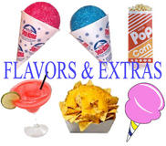 Flavors and Extras
