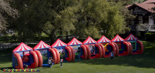 Inflatable Carnival Basketball Rentals in Chicago