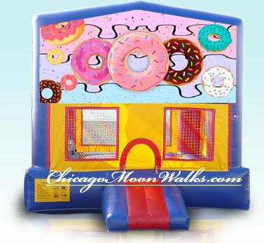 Donut Theme Bounce House Inflatable Rental Chicago Illinois