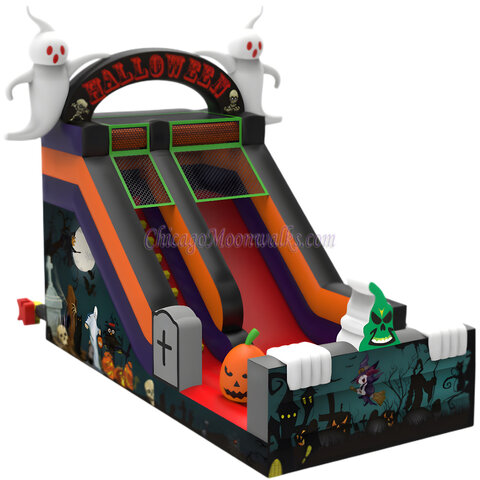 Halloween Ghoul Slide Inflatable Rental Chicago