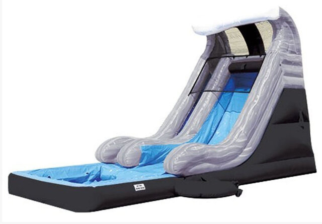 Tidal Wave Marble Inflatable Water Slide Rental Chicago IL